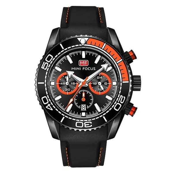 MINI FOCUS Montre Homme Quartz Chronographe